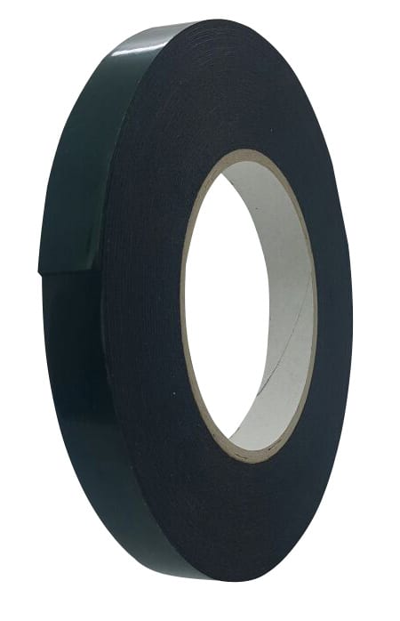 ÇİFT TARAFLI BANT 1,5cm 10 METRE SİYAH (MUHTELIF)