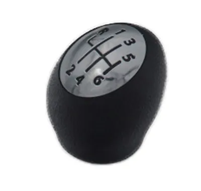 VİTES TOPUZU SİYAH 6 İLERİ KROM  (FLUENCE-MEGANE III)
