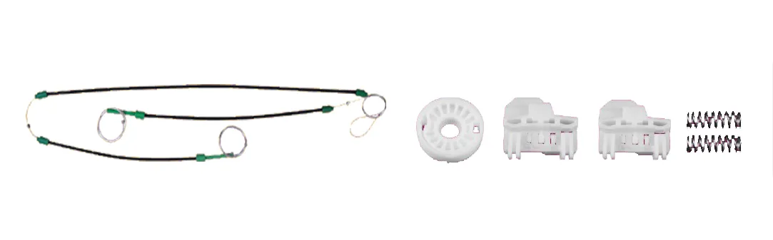 طقم إصلاح منظم النافذة الأمامي الأيمن E.M (POLO)