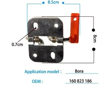 MOTOR KAPUT ÜST KİLİDİ (BORA)