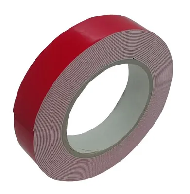 ÇİFT TARAFLI BANT 2,5cm 5 METRE BEYAZ (MUHTELİF)